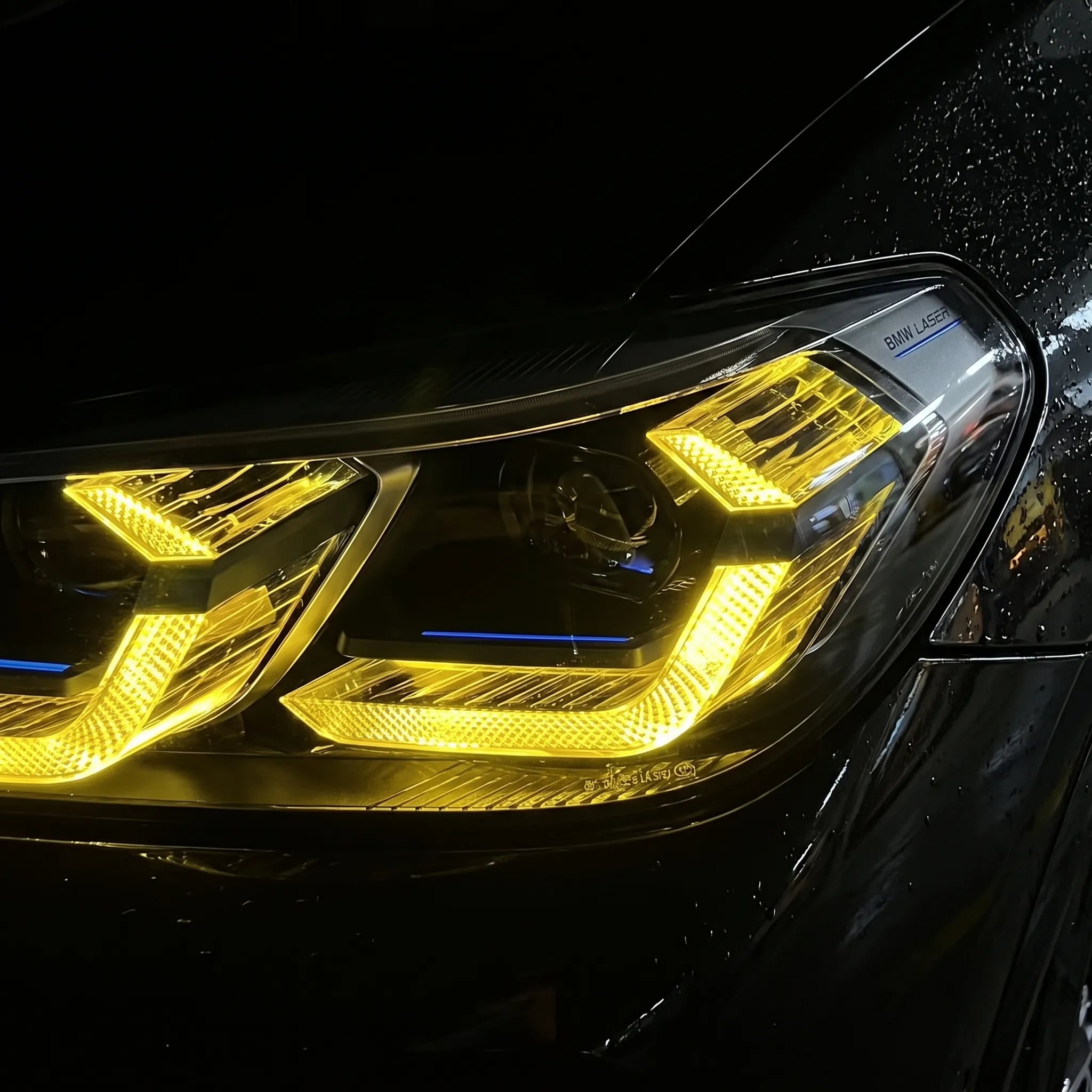 BMW X3 G01 / X4 G02 LCI & X3 M / X4 M Switchable White/Yellow DRL Modules — Laser & LED — 2021–2025 thumbnail 1