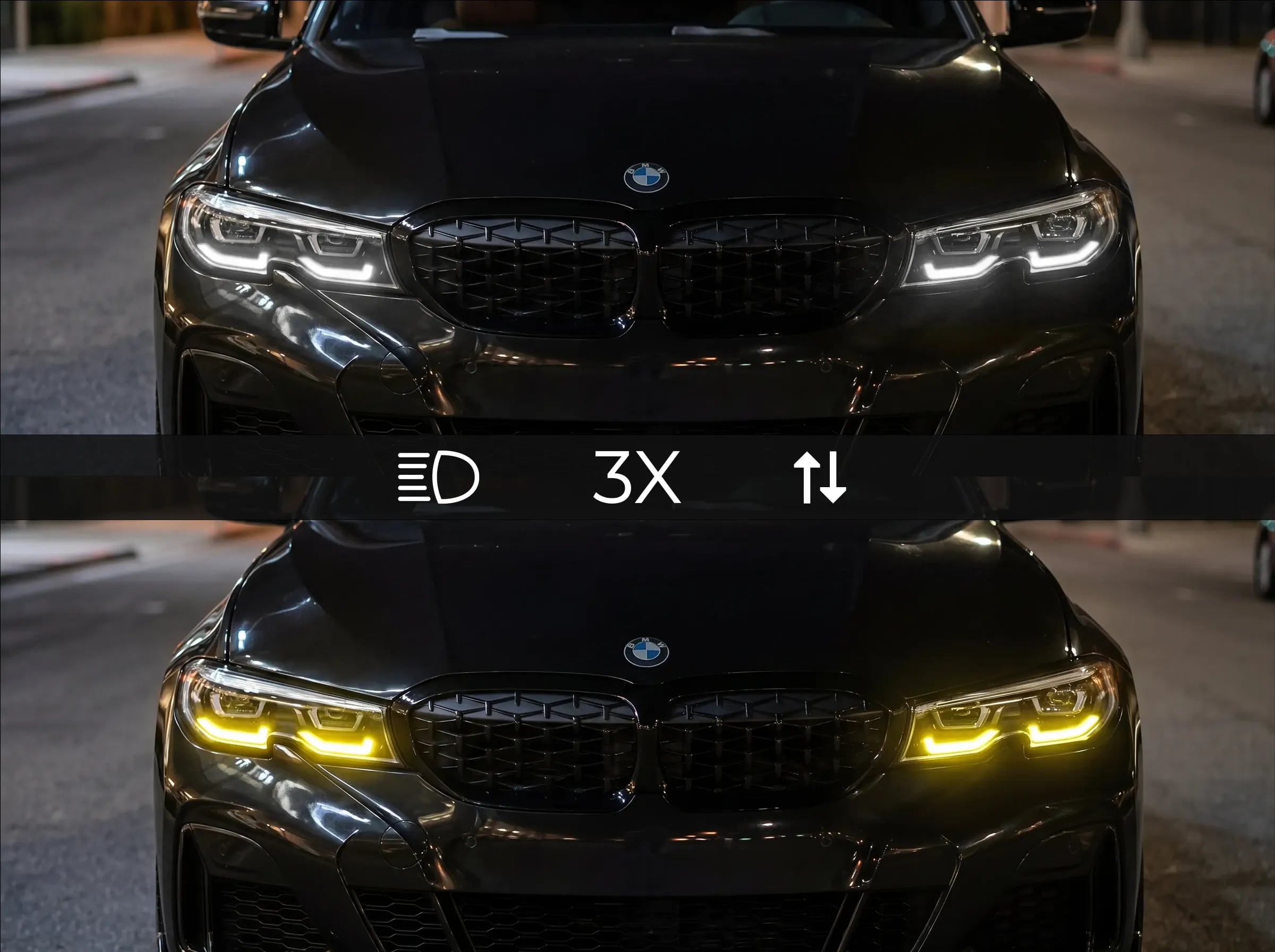 CSL White/Yellow Switchable DRL Modules — BMW G20/G21 3 Series (Adaptive LED) thumbnail 2