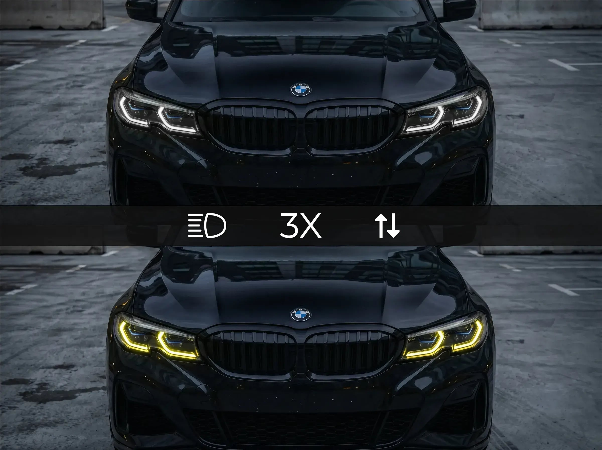 CSL White/Yellow Switchable DRL Modules — BMW G20/G21 3 Series (Laserlight) thumbnail 2