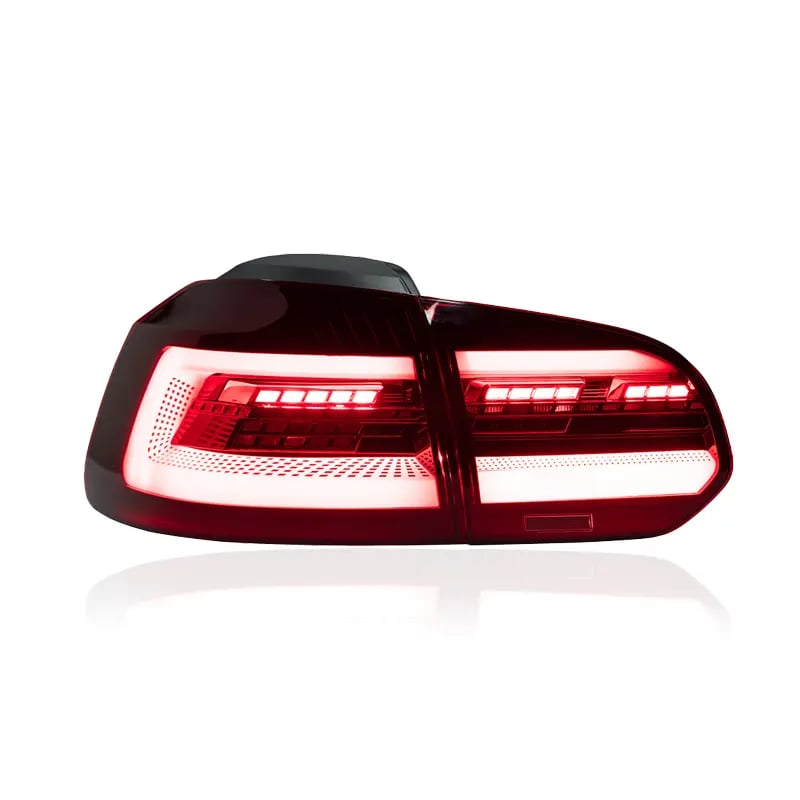 VW Golf Mk6 (Typ 5K) Mk8-Style LED Tail Lights — Sequential Turn Signals — 2008–2014 thumbnail 1