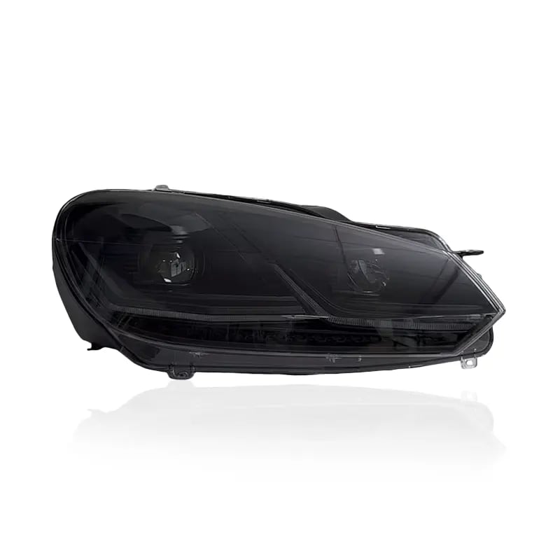 VW Golf Mk6 (Typ 5K) Full LED Headlights — Mk7.5 Facelift Look — Dynamic Turn Signals — 2008–2014 thumbnail 8