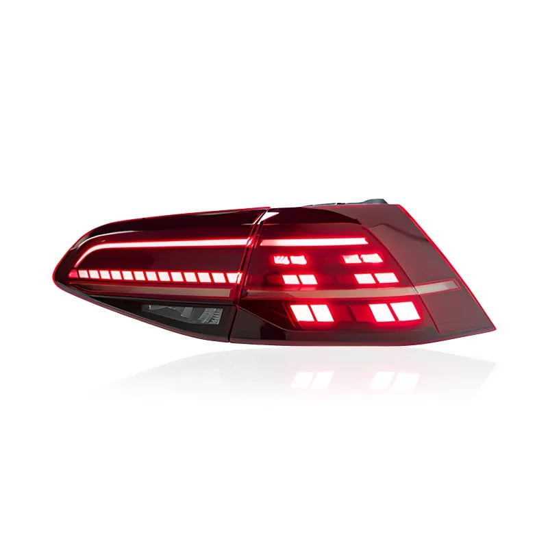 Feux arrière LED VW Golf 7 & 7.5 style GTI/R — Look Facelift — Séquentiels — 2013–2020 thumbnail 3