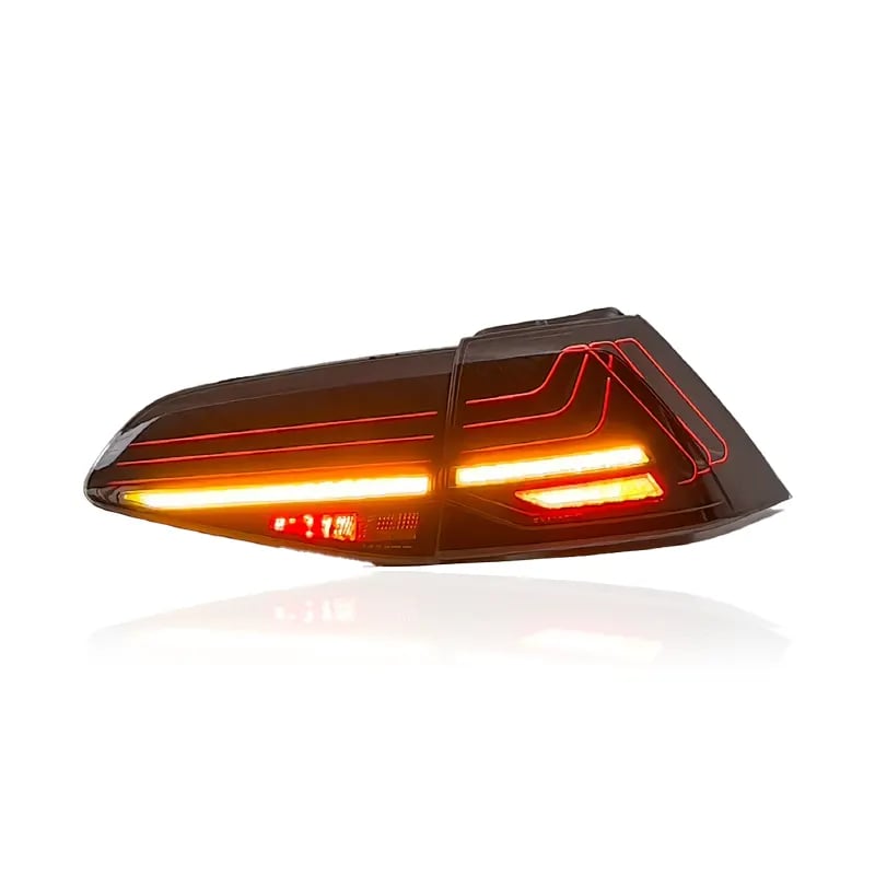 VW Golf Mk7 & Mk7.5 CSL Laser-Style LED Tail Lights — Sequential — 2013–2020 thumbnail 4