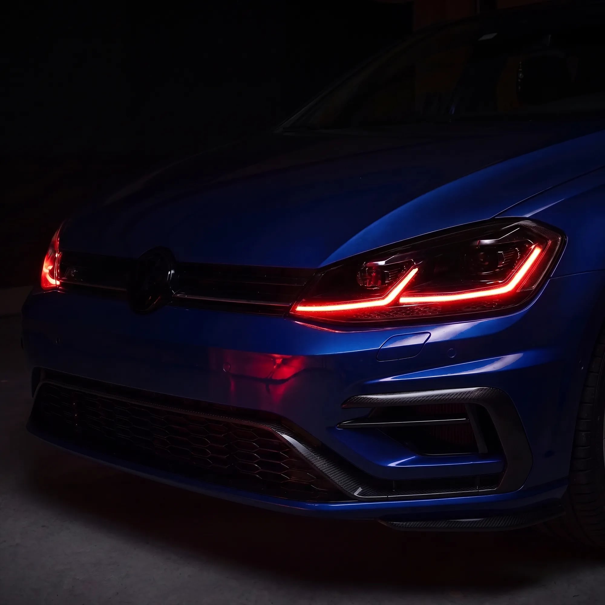VW Golf Mk7 / Mk7.5 Full LED Headlights — Mk7.5 GTI Style (2012-2021) thumbnail 5