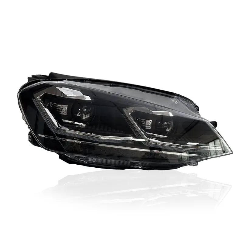 VW Golf Mk7 / Mk7.5 Full LED Headlights — Mk7.5 GTI Style (2012-2021) thumbnail 10
