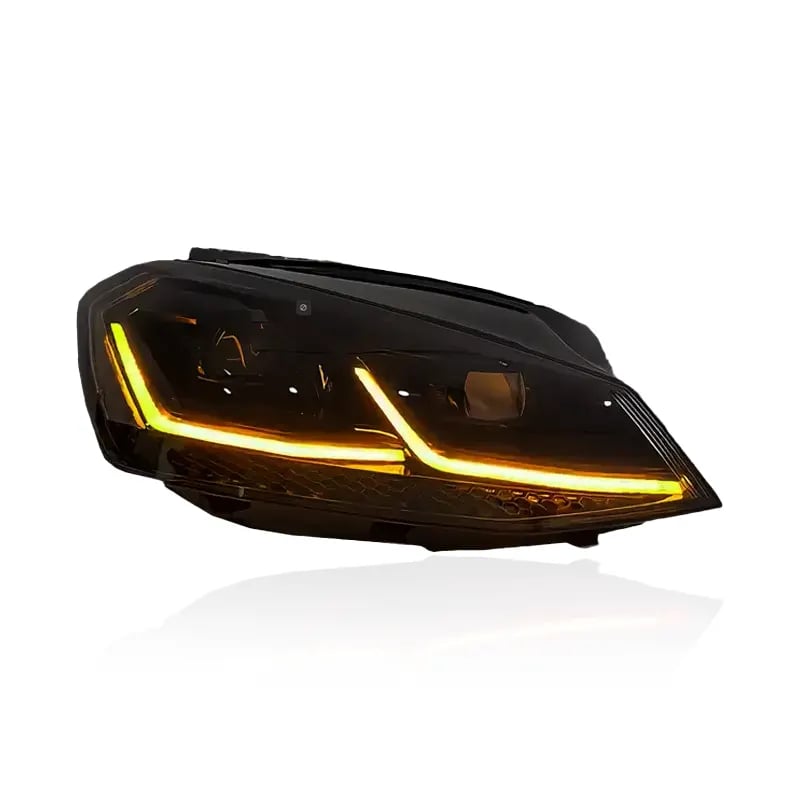VW Golf Mk7 / Mk7.5 Full LED Headlights — Mk7.5 GTI Style (2012-2021) thumbnail 3