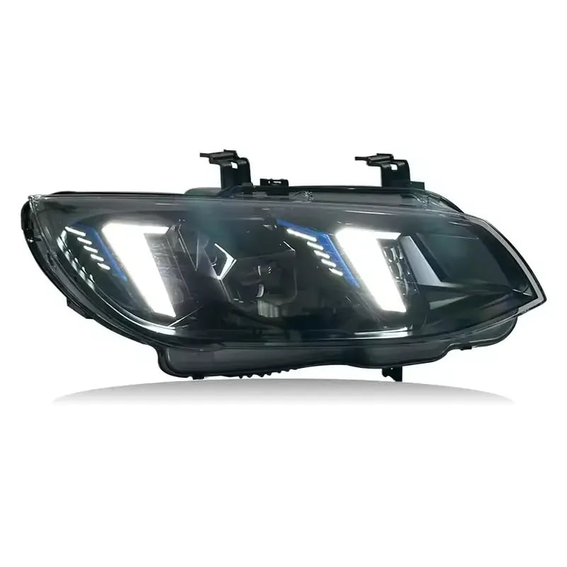 BMW E90 Aggressive Black Housing LED Headlights (Pre-LCI & LCI) 2005–2012