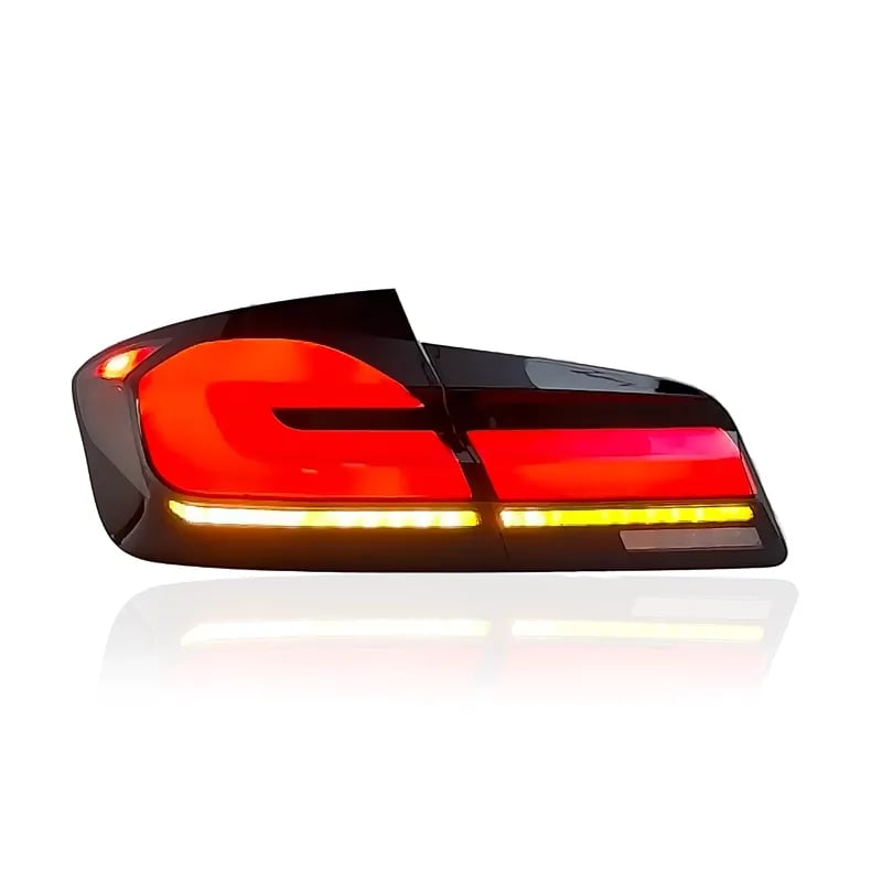 BMW F10 5 Series / M5 G30 LCI Style LED Tail Lights (2010-2017) thumbnail 4