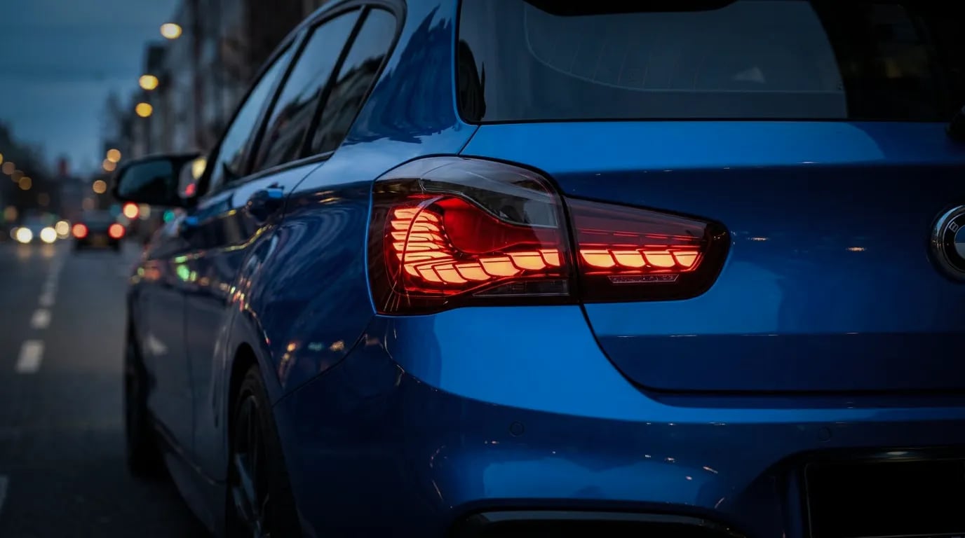 BMW 1 Series (F20/F21) GTS-Style LED Tail Lights — Sequential Indicators & Startup Animation — LCI 2015–2019 thumbnail 2