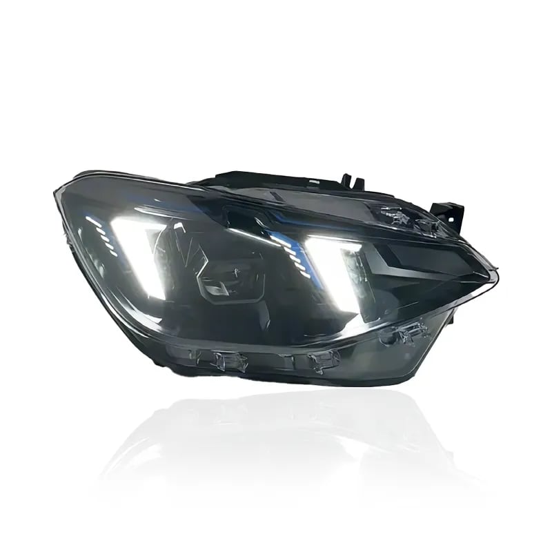 BMW 1er (F20/F21) Arrow-DRL LED-Scheinwerfer — Umschaltbares weißes/gelbes Tagfahrlicht — Pre-LCI 2011–2015