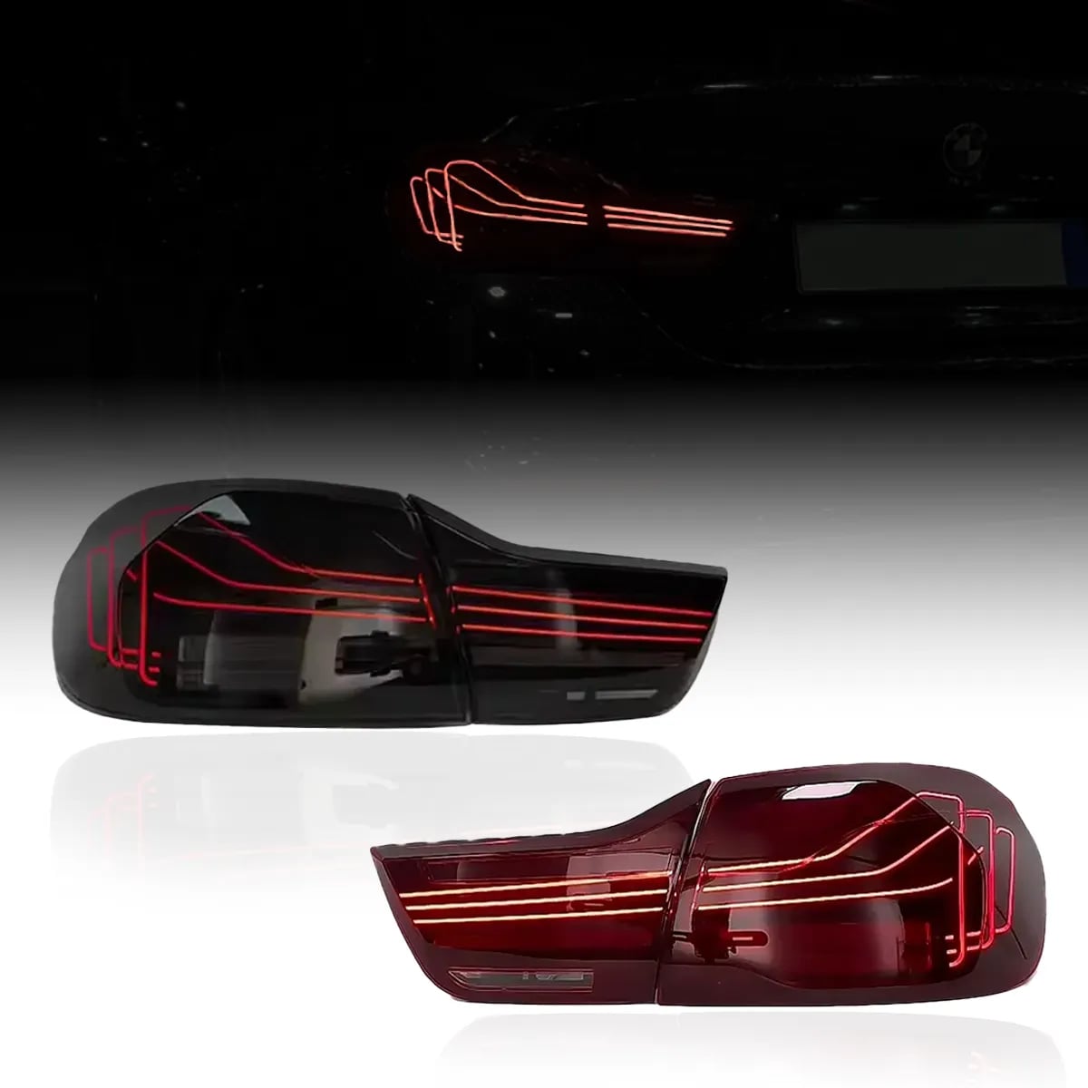 BMW F32 / F36 / F82 M4 Laser Style LED Tail Lights (2014-2020)