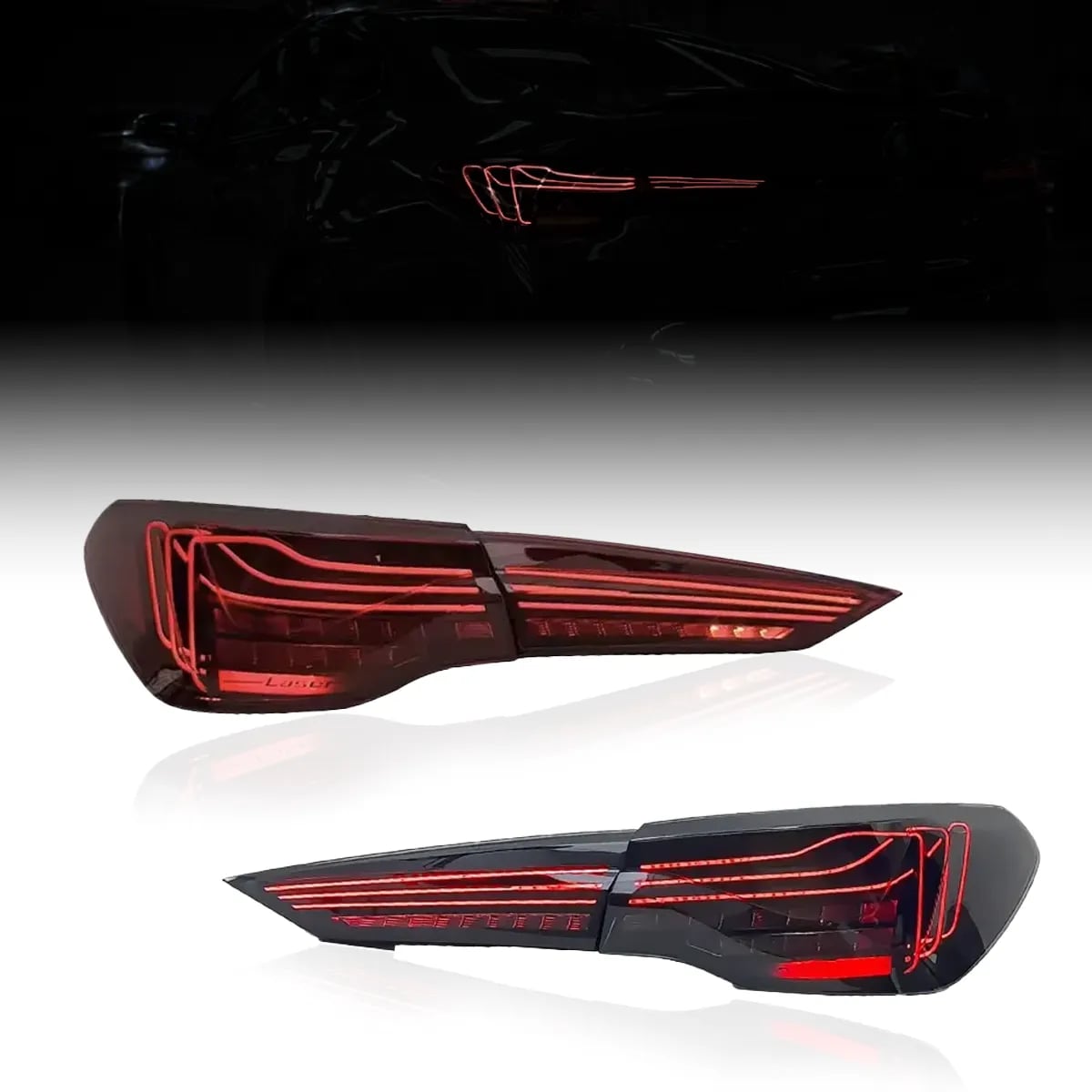 BMW G22 / G82 M4 LED-Rückleuchten im CSL-Laser-Design (2020-2024)