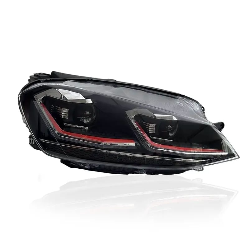 VW Golf Mk7 / Mk7.5 Full LED Headlights — Mk7.5 GTI Style (2012-2021) thumbnail 7