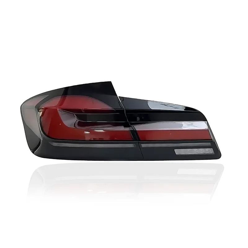 BMW F10 5 Series / M5 G30 LCI Style LED Tail Lights (2010-2017) - Red