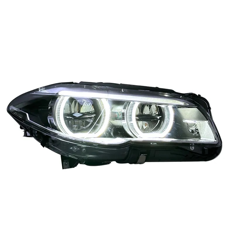 BMW 5 Series F10/F11 OEM+ LED Headlights Retrofit — Fits Pre-LCI & LCI (2011–2017) - White (LHD)