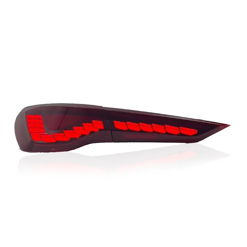 BMW G22 / G82 M4 GTS OLED Style LED Tail Lights (2020-2024) - Red