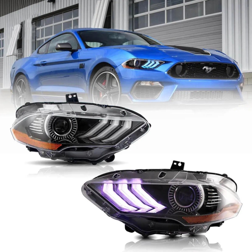 Ford Mustang Reflektory RGB 2018-2022