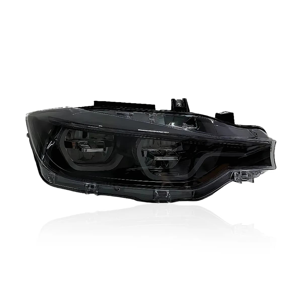 M3 / M4-Style Icon LED Headlights — BMW 3 Series F30 / F31 (2011–2019) - White (LHD)
