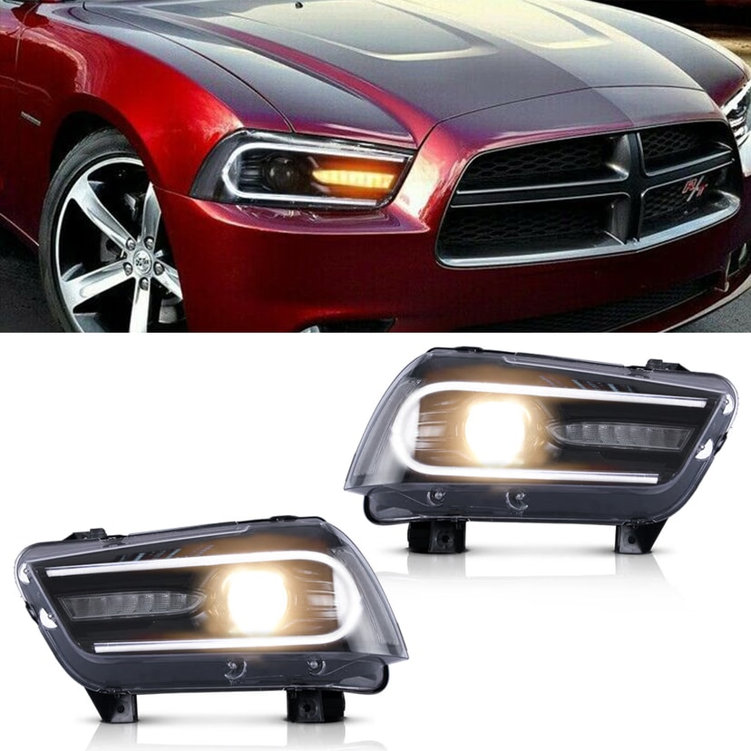 Dodge Charger Headlights RGB EU 2011-2014