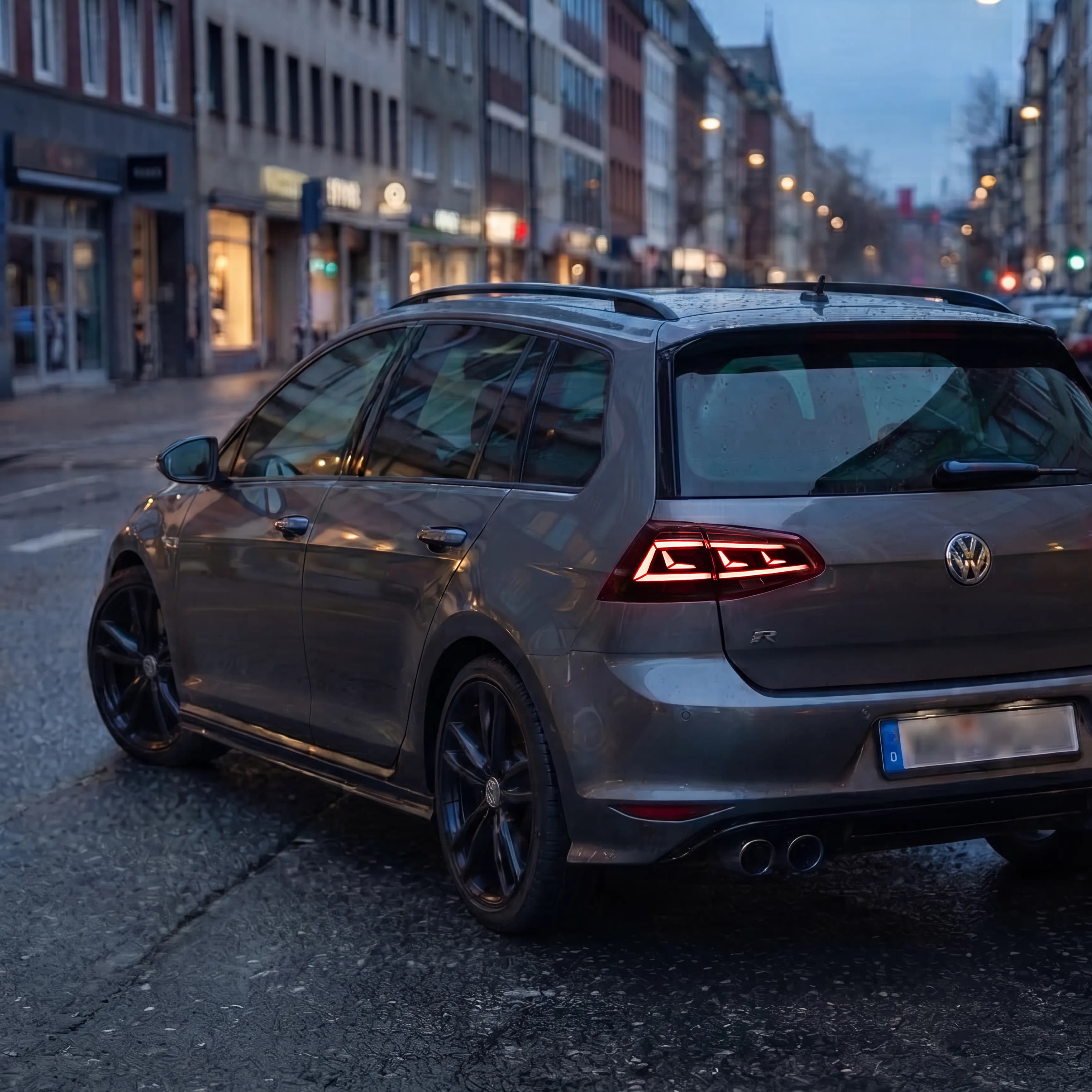 VW Golf Mk7 & Mk7.5 Variant/Estate Full LED Tail Lights — Dynamic Sequential — 2013–2020 (LHD)