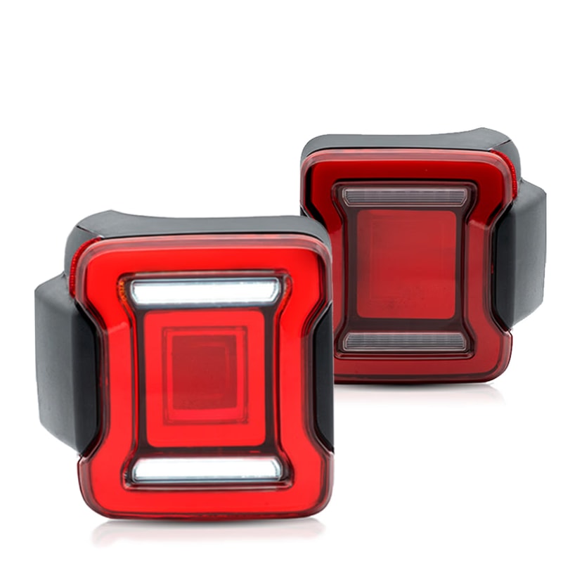 Jeep Wrangler Tail lights Smoked 2018-2021