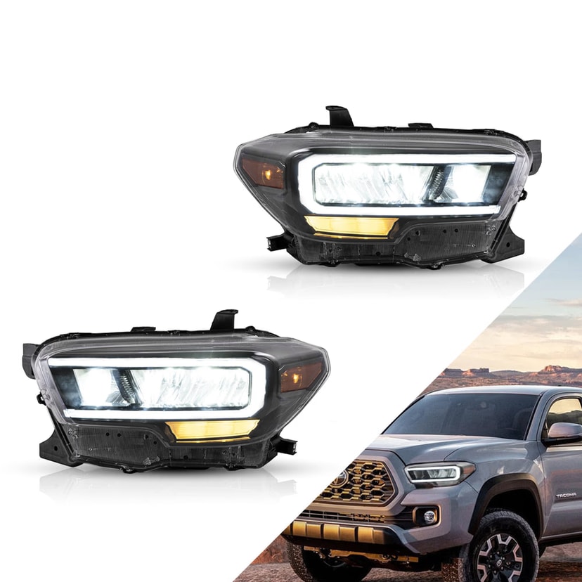 Toyota Tacoma Headlights EU Projector 2016-2024