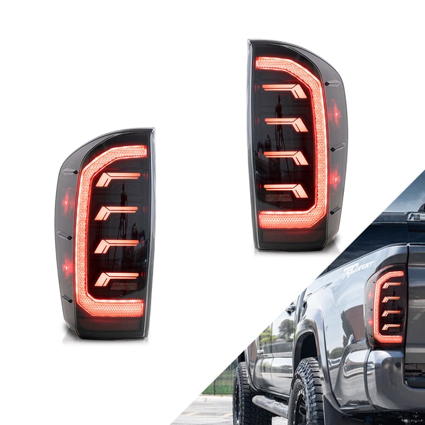 Toyota Tacoma Feux arrière Fumés 2016-2022