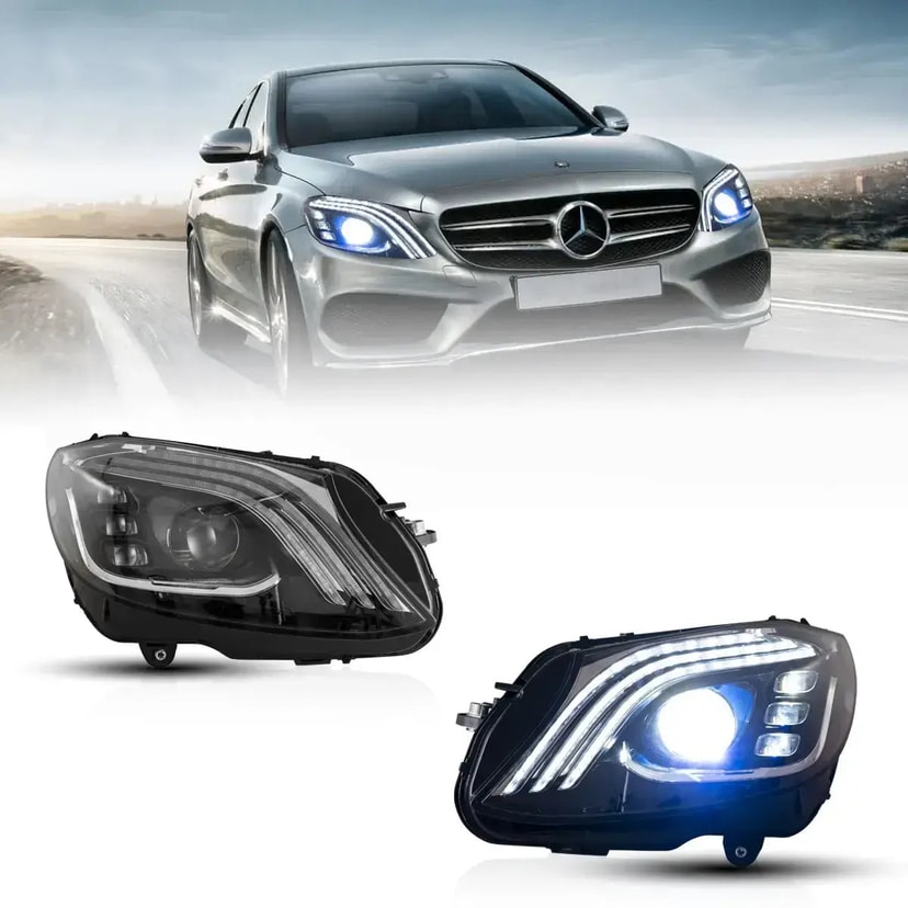 Mercedes-Benz Classe C Phares LED S-Class Look 2015-2021
