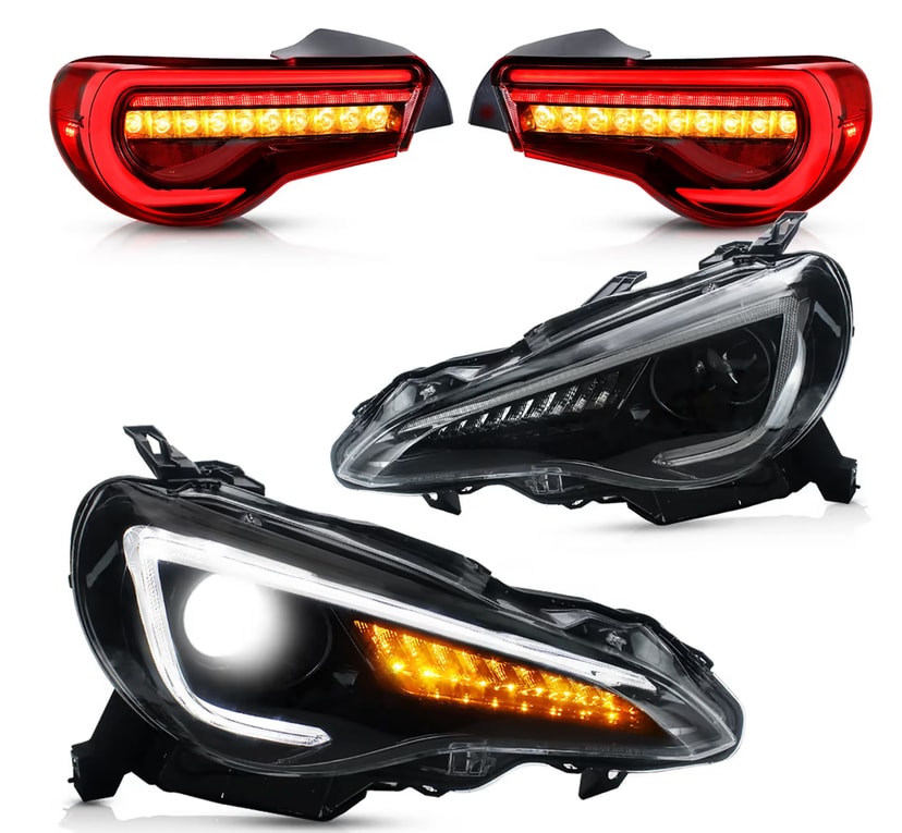 VLAND Scion FR-S BRZ FRS Headlights Tail Lights EU 2012-2021