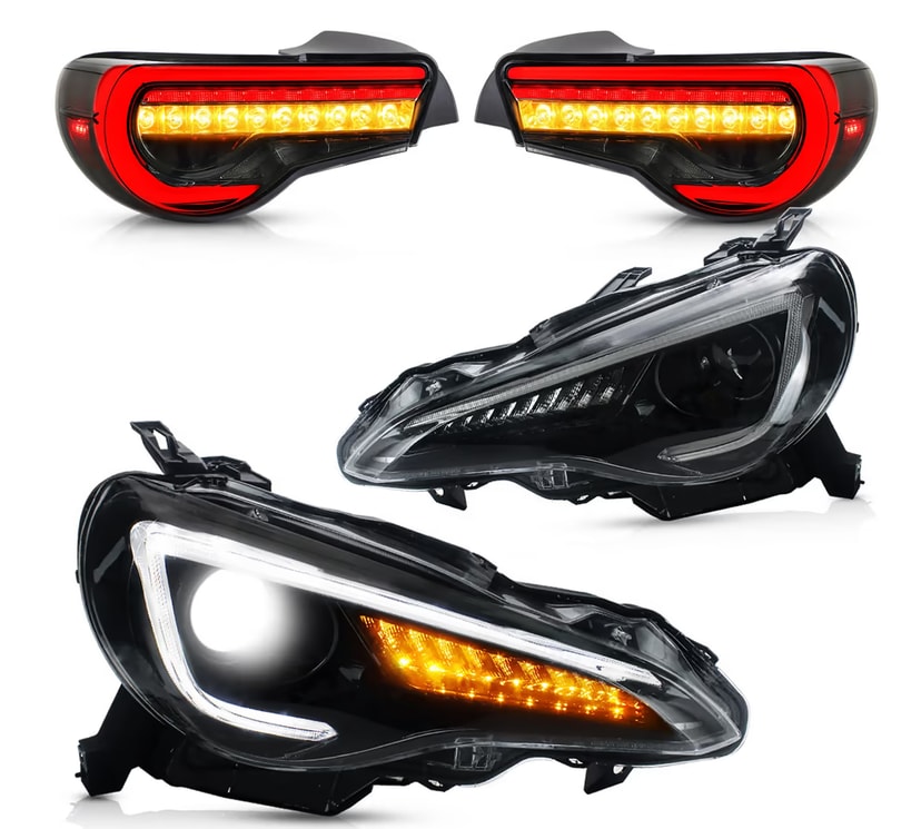 Subaru BRZ 86 FRS Headlights Tail Lights EU 2012-2021