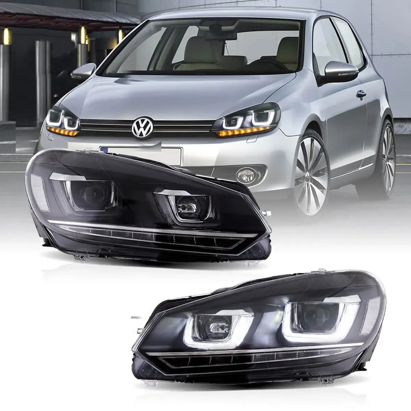 VW Golf Mk6 Headlights EU LED 2008-2014