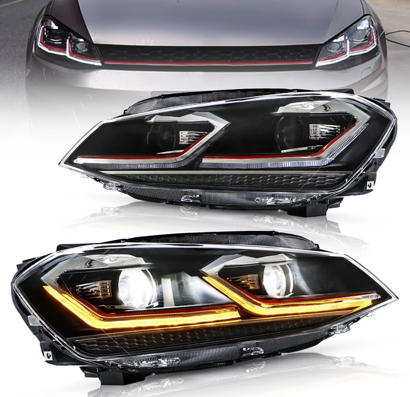 VW Golf Mk7.5 Headlights EU D2S 2018-2021
