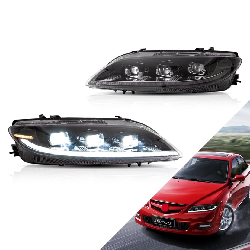Mazda 6 Reflektory LED 2003-2008