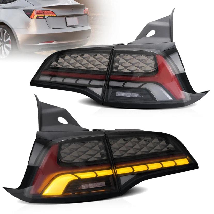 Tesla Model 3 & Model Y Style II Tail Lights