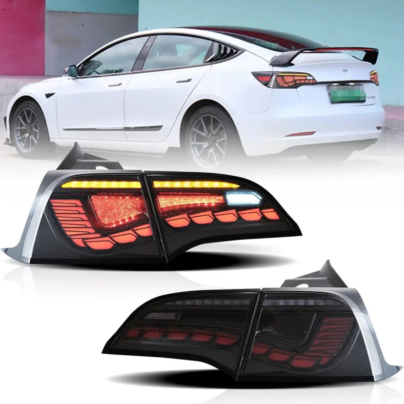 Tesla Model 3 & Model Y OLED Tail Lights