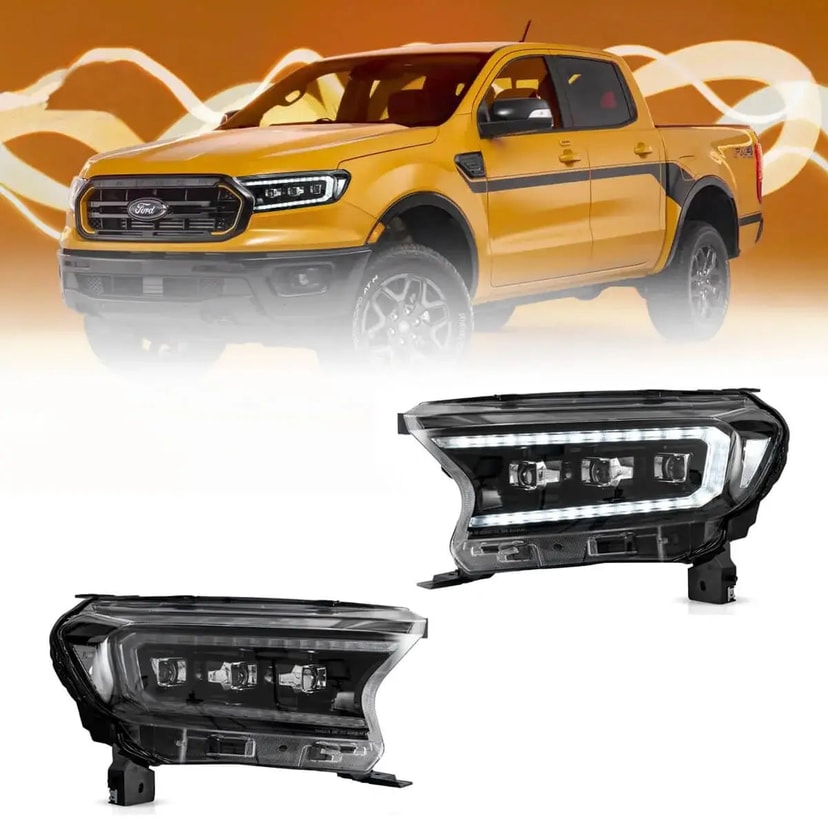 Ford Ranger Headlights EU 2015-2021