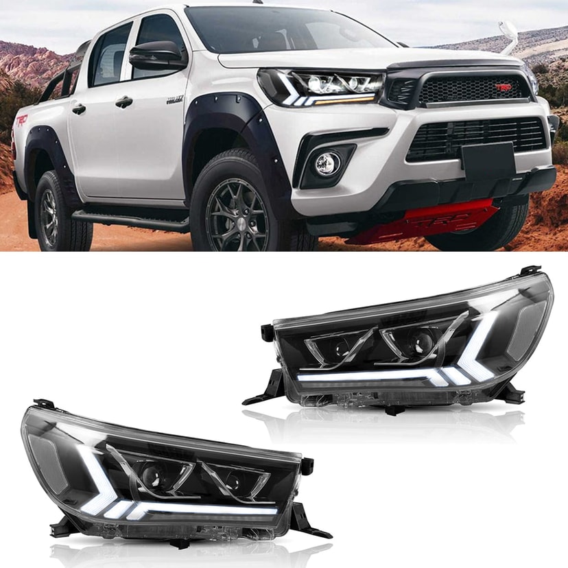 Toyota Hilux Revo Headlights EU LED 2015-2020