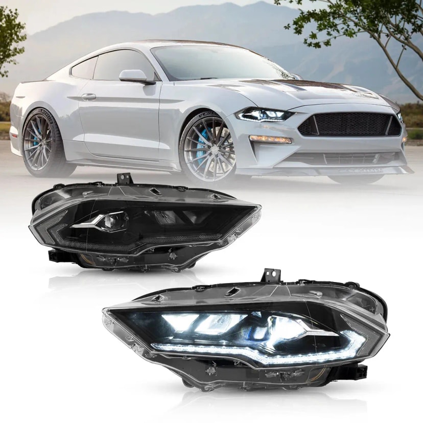 Ford Mustang LED Headlights EU 2018-2022
