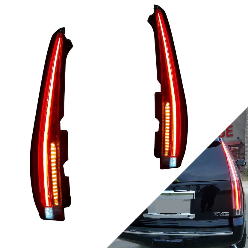 GMC Yukon & Chevrolet Tahoe/Suburban Tail lights LED 2007-2014