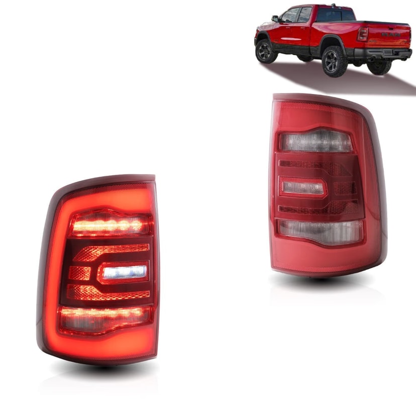 Dodge Ram 1500 Tail Lights EU LED 2009-2018