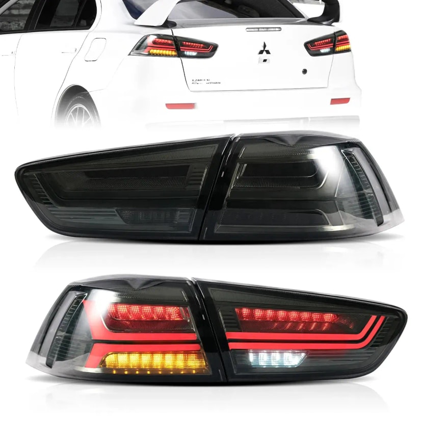 Mitsubishi Lancer & EVO X Tail lights EU LED 2008-2017