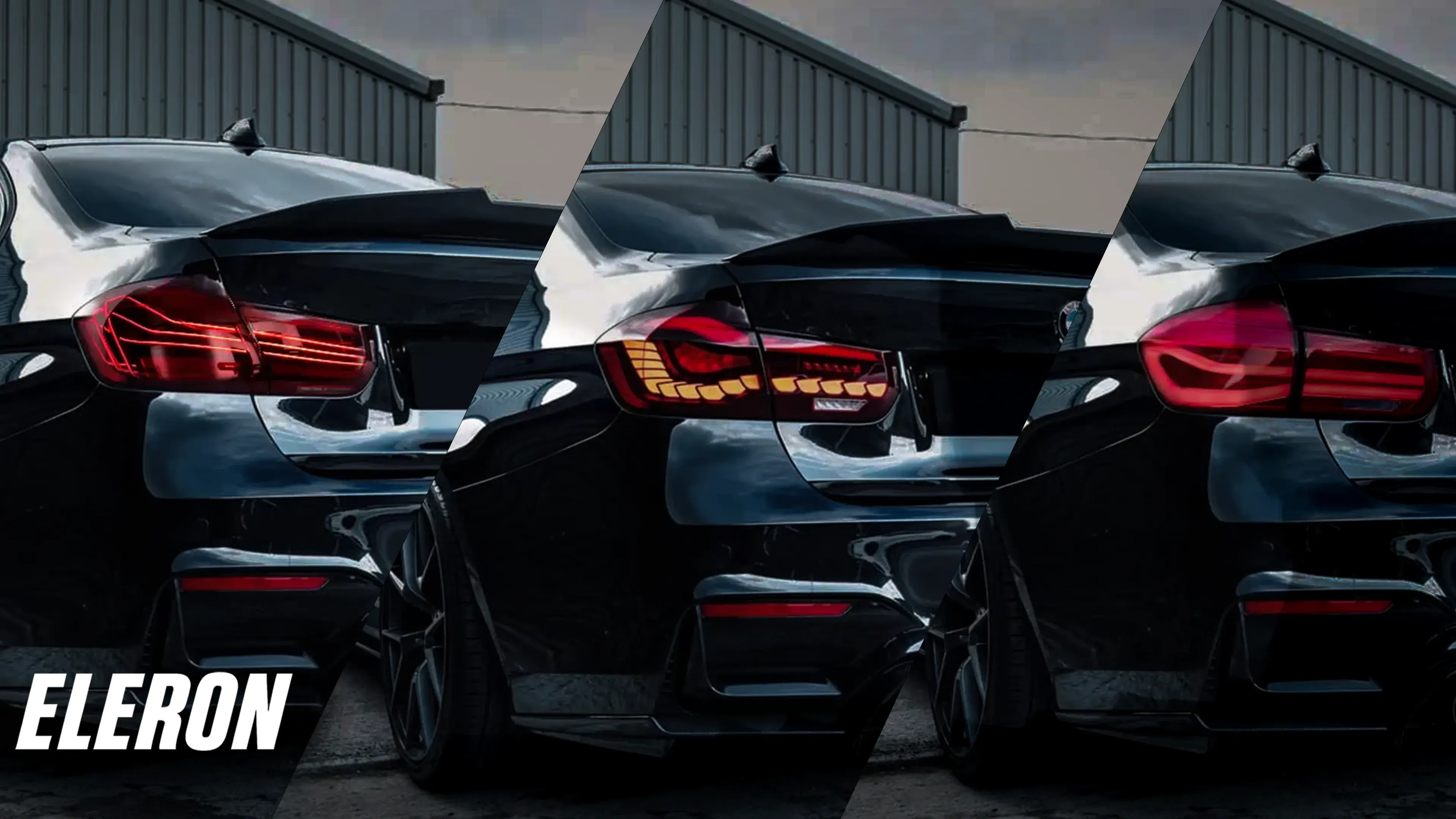 Fanali posteriori Eleron BMW F30/F80 — Stili CSL, GTS OLED e LCI