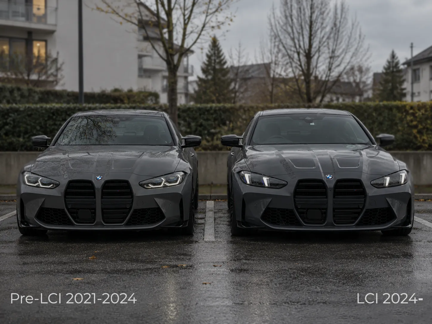 Fari LED CSL-Style Arrow-DRL per BMW G22 Serie 4 e G82 M4 — la firma a freccia dell’LCI