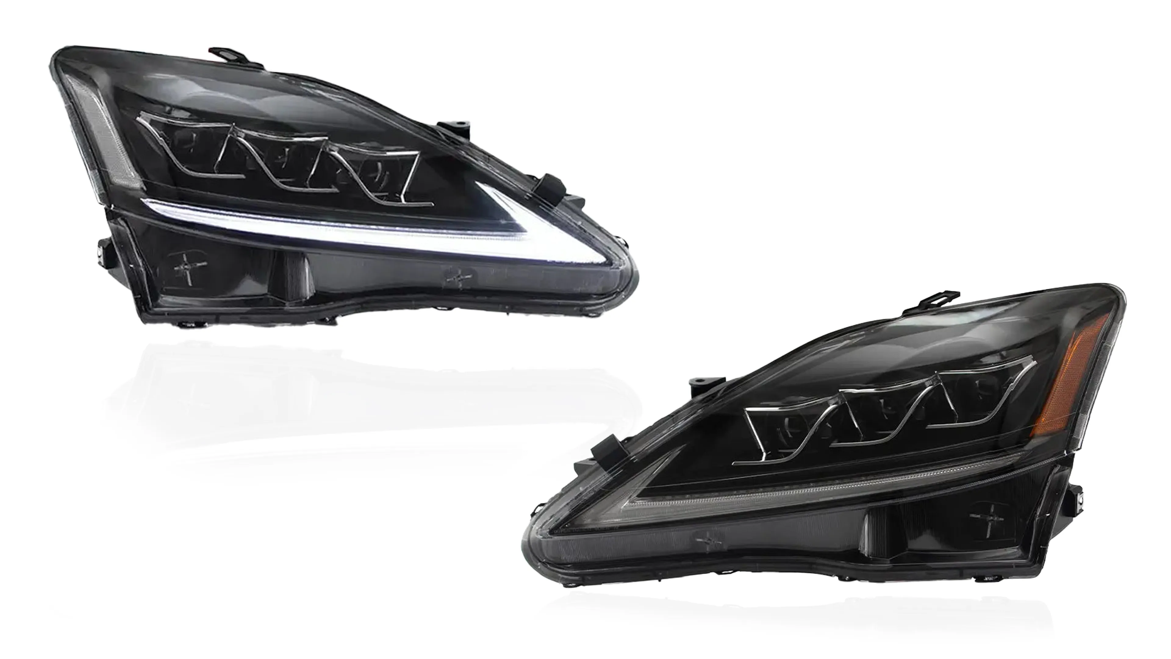 VLAND Lexus IS (XE20) projector headlight — product render