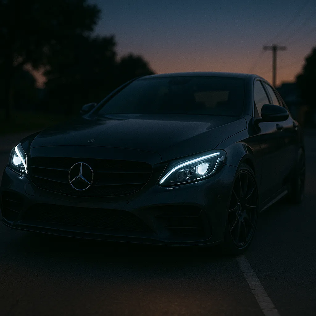 Mercedes-Benz c-class LED Phares | VLAND
