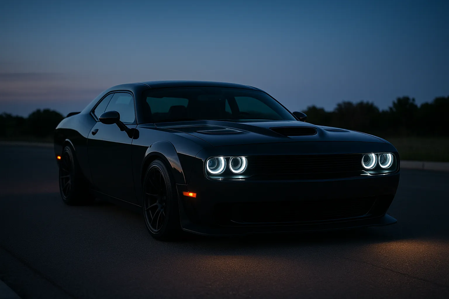 Dodge Challenger LED Reflektory | VLAND