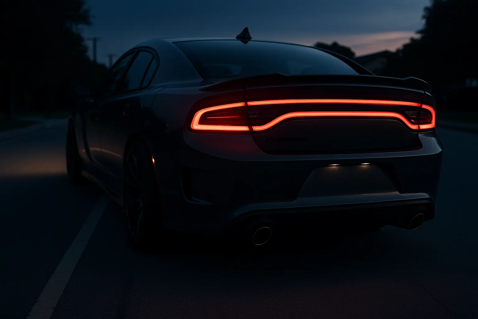 Dodge Charger LED Lampy tylne | VLAND