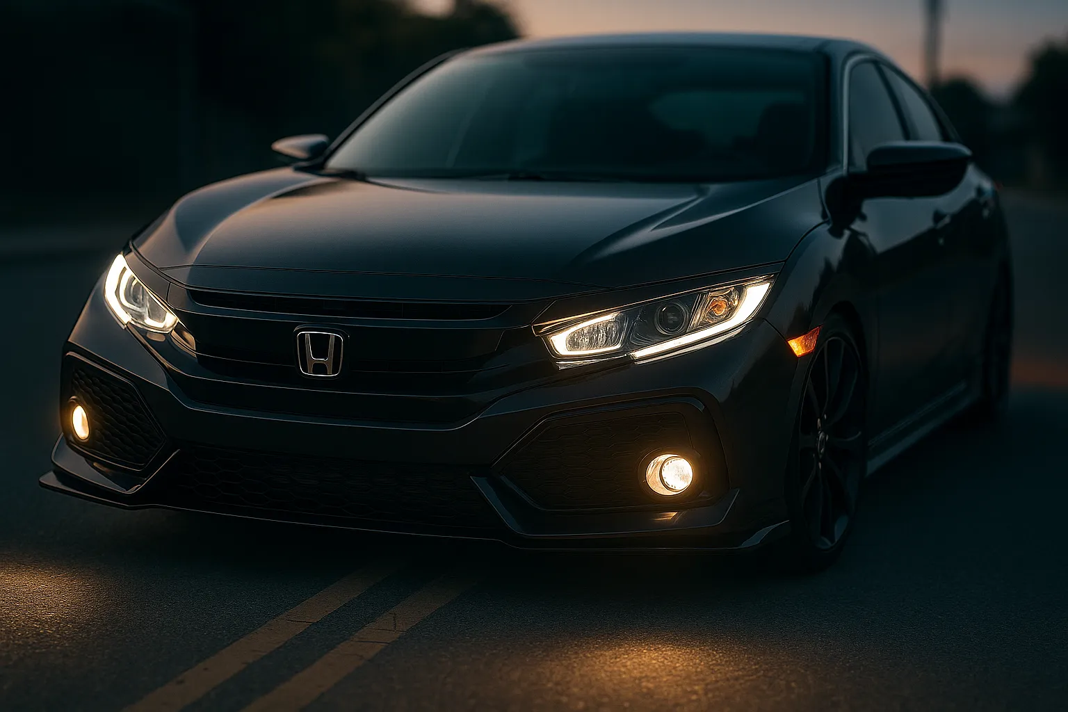 Honda Civic LED Phares | VLAND