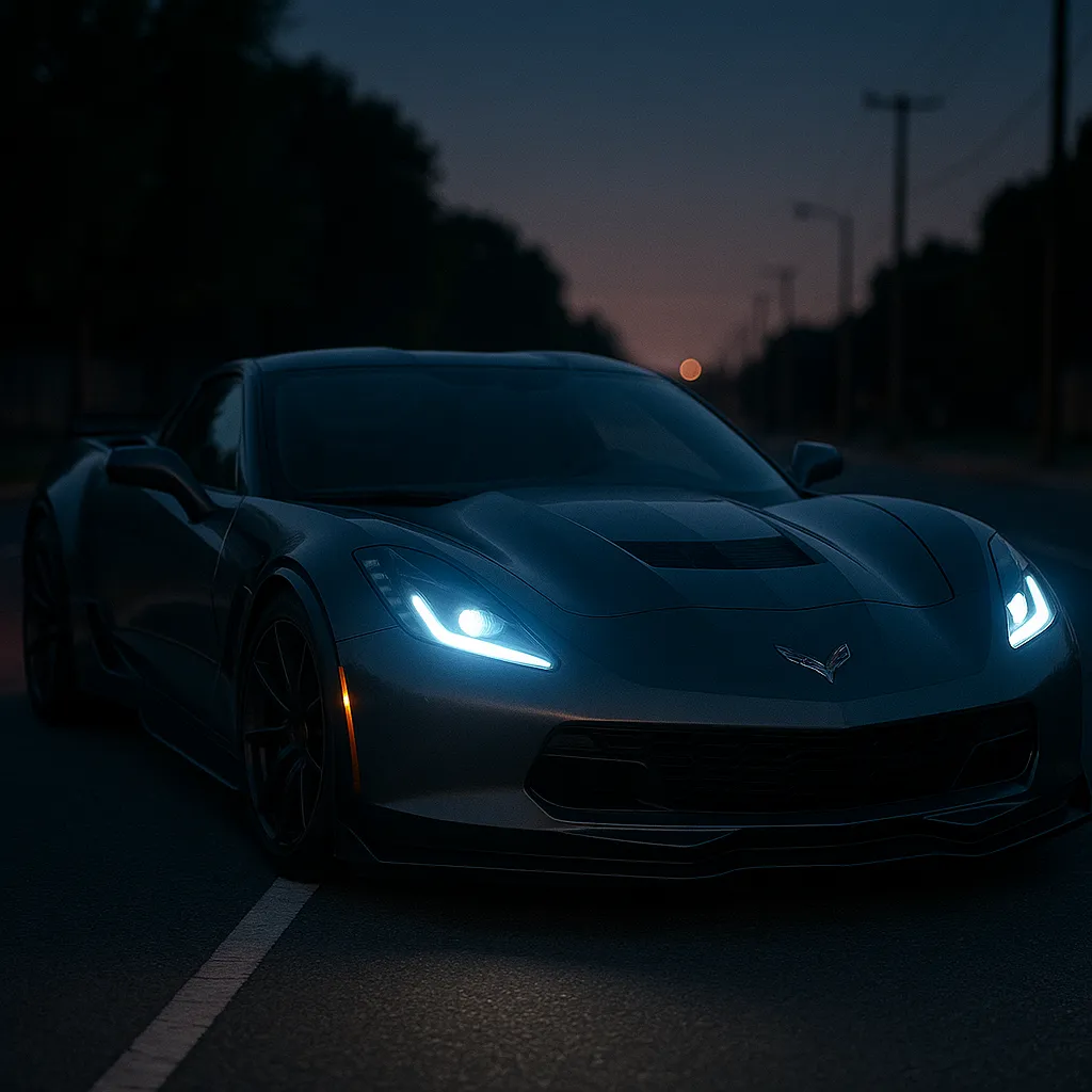 Chevrolet Corvette LED Priekšējie lukturi | VLAND