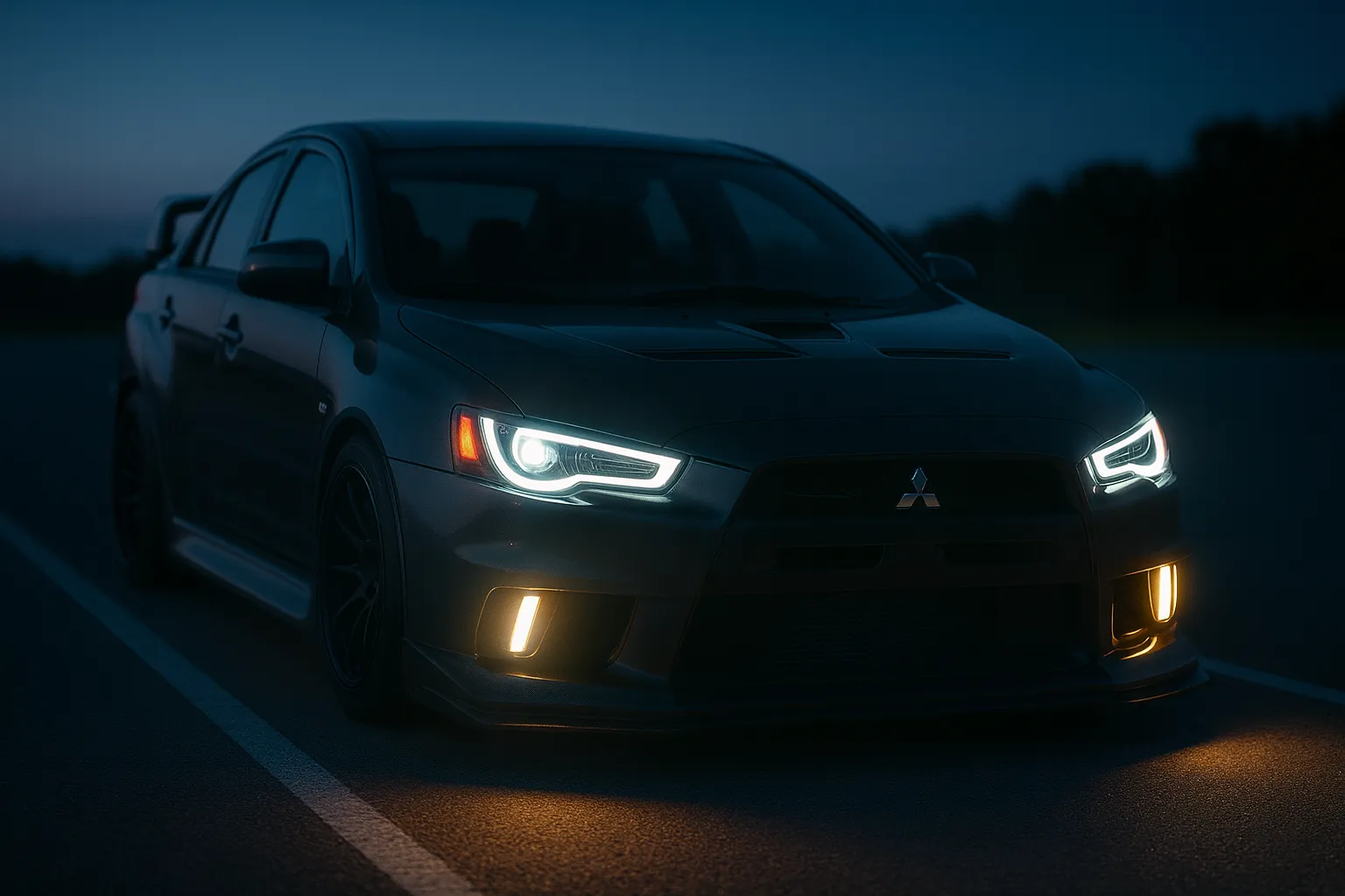 Mitsubishi Lancer LED Fari | VLAND